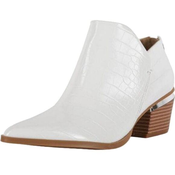 Elegant chunky heel bootie sz 8.5 - Picture 1 of 10